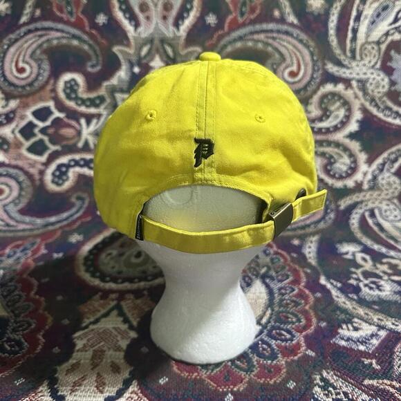 Primitive Skateboarding x Dragon Ball Z Super Saiyan Goku Snapback Hat Yellow OS - Picture 2 of 7